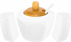 Сахарница с набором для специй «Кружево» - Фото 3