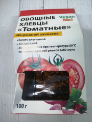 Хлебцы овощные на закваске «Томатные» - Фото 1