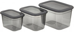 Набор контейнеров для продуктов с крышками - Фото 1