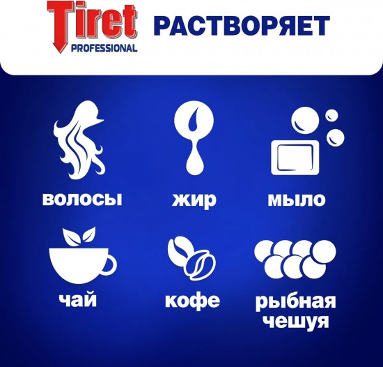 Средство для устранения и профилактики засоров