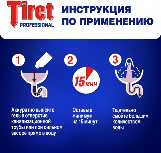 Средство для устранения и профилактики засоров
