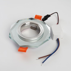 Светильник встраиваемый со светодиодной подсветкой Feron CD8120 - Фото 1