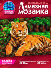 Мозаика алмазная «Хозяин джунглей» - Фото 1