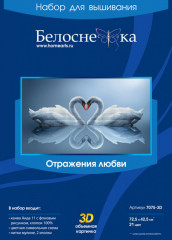 Набор для вышивания «Отражения любви» - Фото 1