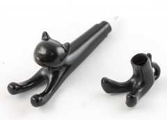 Ручка «Кот», черный - Фото 1