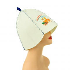 Набор банный «По жизни парюсь только в бане» (коврик, шапка, рукавицы) - Фото 6