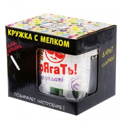 Кружка с мелком «Не напрягать», 300 мл - Фото 2