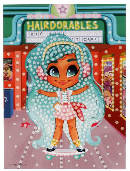 Мозаика кристальная «Hairdorables»