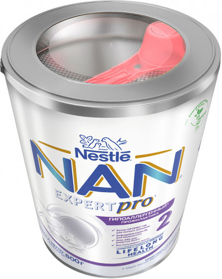 Смесь сухая гипоаллергенная NAN №2