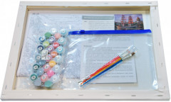 Картина по номерам «Италия. Озеро Комо» - Фото 2