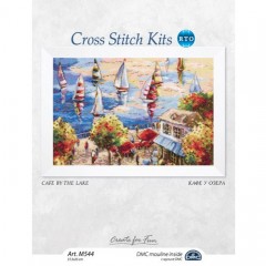 Набор для вышивания «Кафе у озера» - Фото 1
