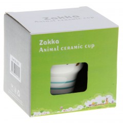 Кружка с крышкой и ложкой 280 мл «Животные», цвет в ассортименте - Фото 1