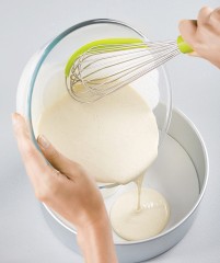 Венчик со скребком «Whiskle», зеленый - Фото 2