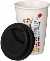 Кружка с крышкой «Coffemania» - Фото 2