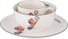 Набор обеденной посуды «Веселый мальчик» - Фото 2