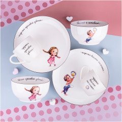Набор обеденной посуды «Веселый мальчик» - Фото 6
