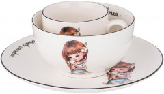 Набор обеденной посуды «Хорошая девочка» - Фото 2