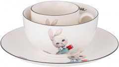 Набор обеденной посуды «Мой зайчик» - Фото 2