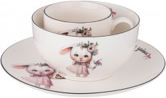 Набор обеденной посуды «Моя зайка» - Фото 2