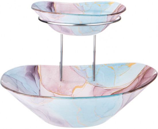 Салатник двойной «Marble»