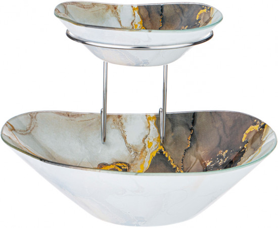 Салатник двойной «Marble»