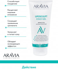 Фитнес-гель антицеллюлитный «Liposculpt Cold Gel» - Фото 3