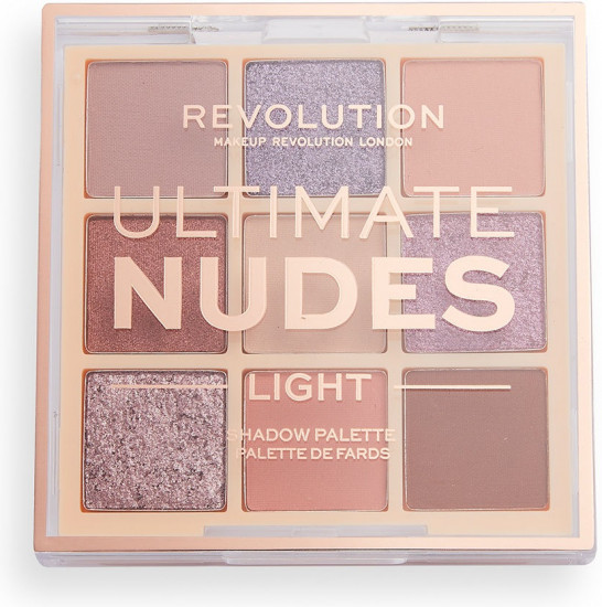 Палетка теней для век «Ultimate Nudes», оттенок light