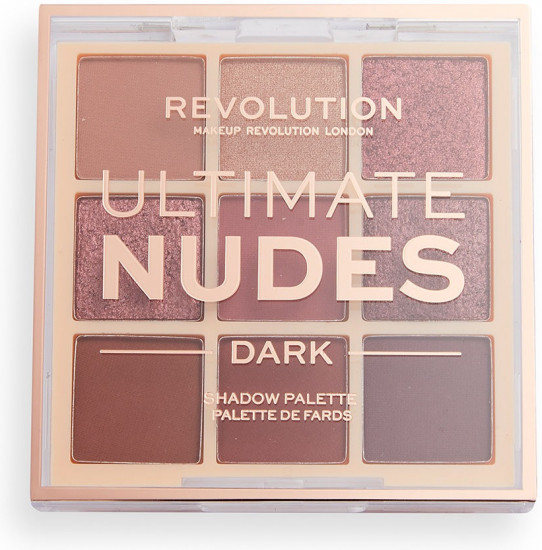 Палетка теней для век «Ultimate Nudes», оттенок dark