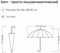 Зонт женский «Радужное настроение» - Фото 5
