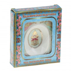 Фигурная подставка на 1 яйцо «Купол, ангелы» - Фото 2