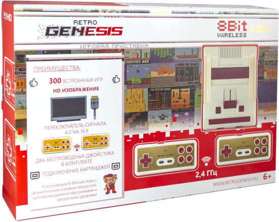 Игровая приставка Retro Genesis 8 Bit