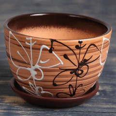 Горшок для цветов «Витраж» - Фото 1