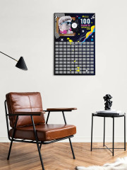 Постер со скретч-слоем «100 подвигов современного героя» - Фото 3