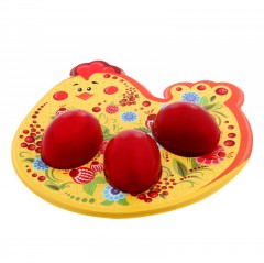 Пасхальная подставка под 3 яйца «Курочка» - Фото 4