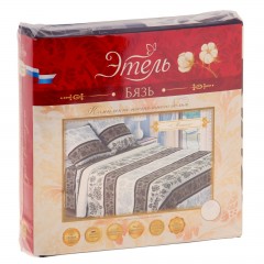 Комплект постельного белья «Мишель» (евро, бязь, 2 наволочки 70х70) - Фото 1