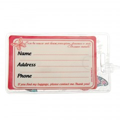 Бирка на чемодан «Бабочки» - Фото 3