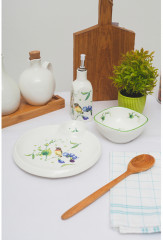 Блюдо для сервировки с соусником «Зеленый сад» - Фото 4