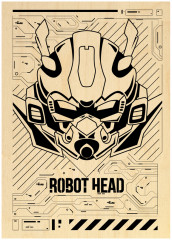 Набор досок для выжигания по дереву «Роботы-трансформеры» - Фото 1