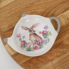 Подставка под чайный пакетик «Зайка» - Фото 1