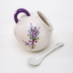 Сахарница с ложкой «Лаванда» - Фото 1