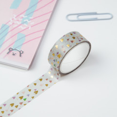 Лента клейкая декоративная «Small hearts» - Фото 1