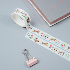 Лента клейкая декоративная «Cute deer» - Фото 1