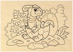 Набор досок для выжигания по дереву «Динозавры» - Фото 2