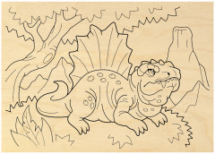 Набор досок для выжигания по дереву «Динозавры» - Фото 3