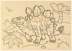 Набор досок для выжигания по дереву «Динозавры» - Фото 4