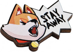 Значок деревянный - Фото 1