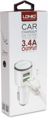 Зарядное устройство автомобильное Ldnio DL-C29 - Фото 2