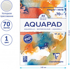 Альбом для акварели «Goldline Aqua» - Фото 2