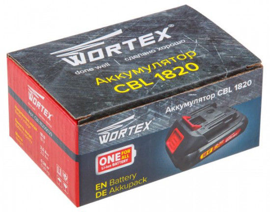 Аккумулятор литий-ионный Wortex CBL 1820