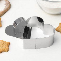 Форма для выкладки с прессом «Сердце» - Фото 2